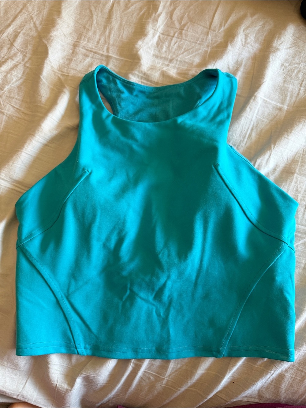Lululemon Wundertrain Invigorate Turquoise Tide  size 8